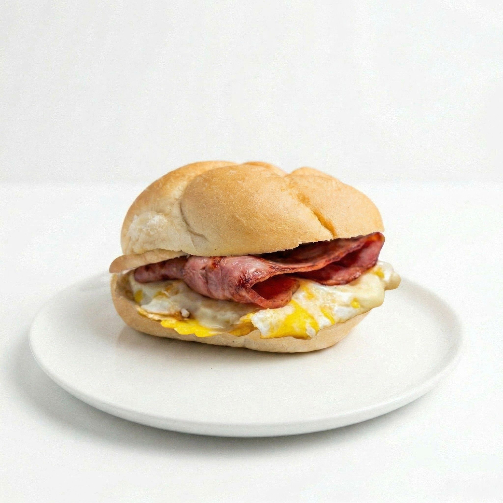 Turkey Bacon Egg & Cheese Sandwich.