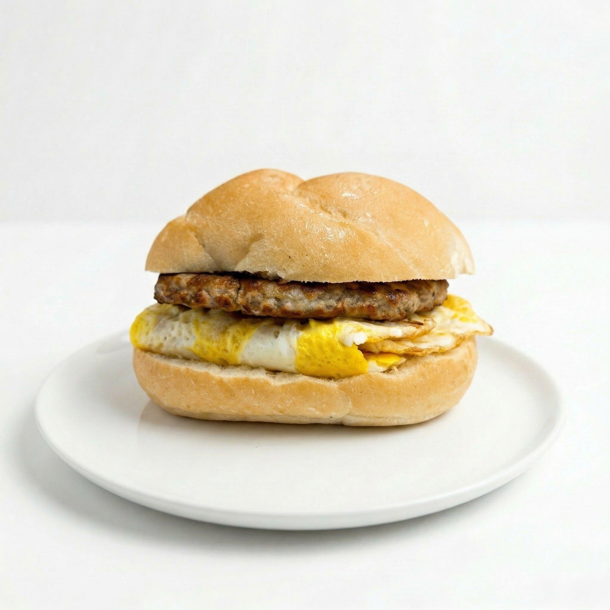 Sausage, Egg & Cheese Sandwich.